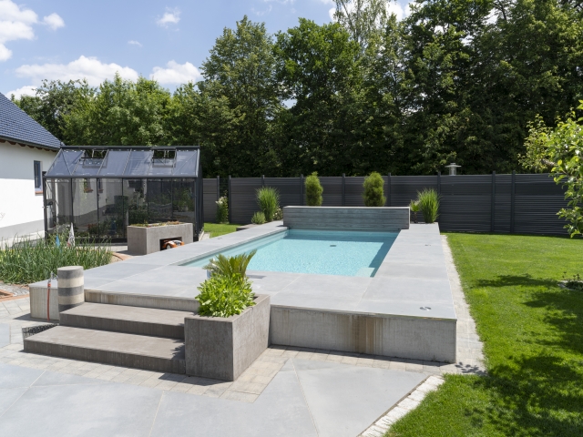 Poolbau in Dinkelsbühl