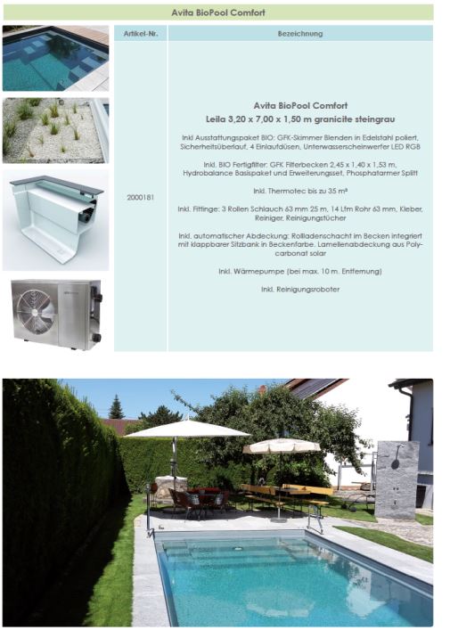 Avita Biopool Comfort