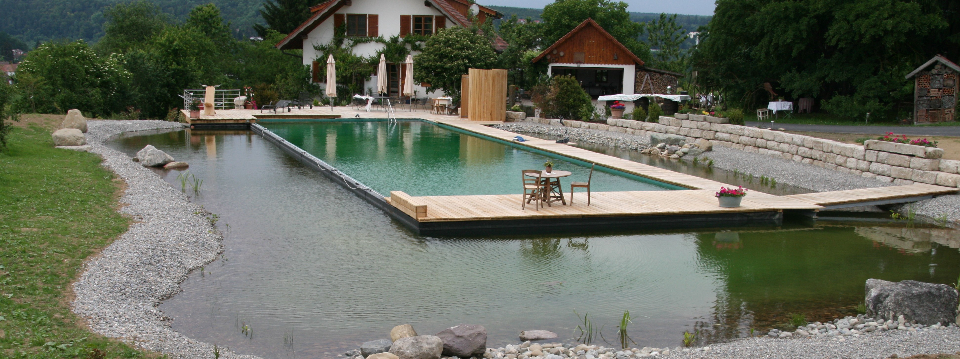 Schwimmteich, PVC-Schwimmteichfolie