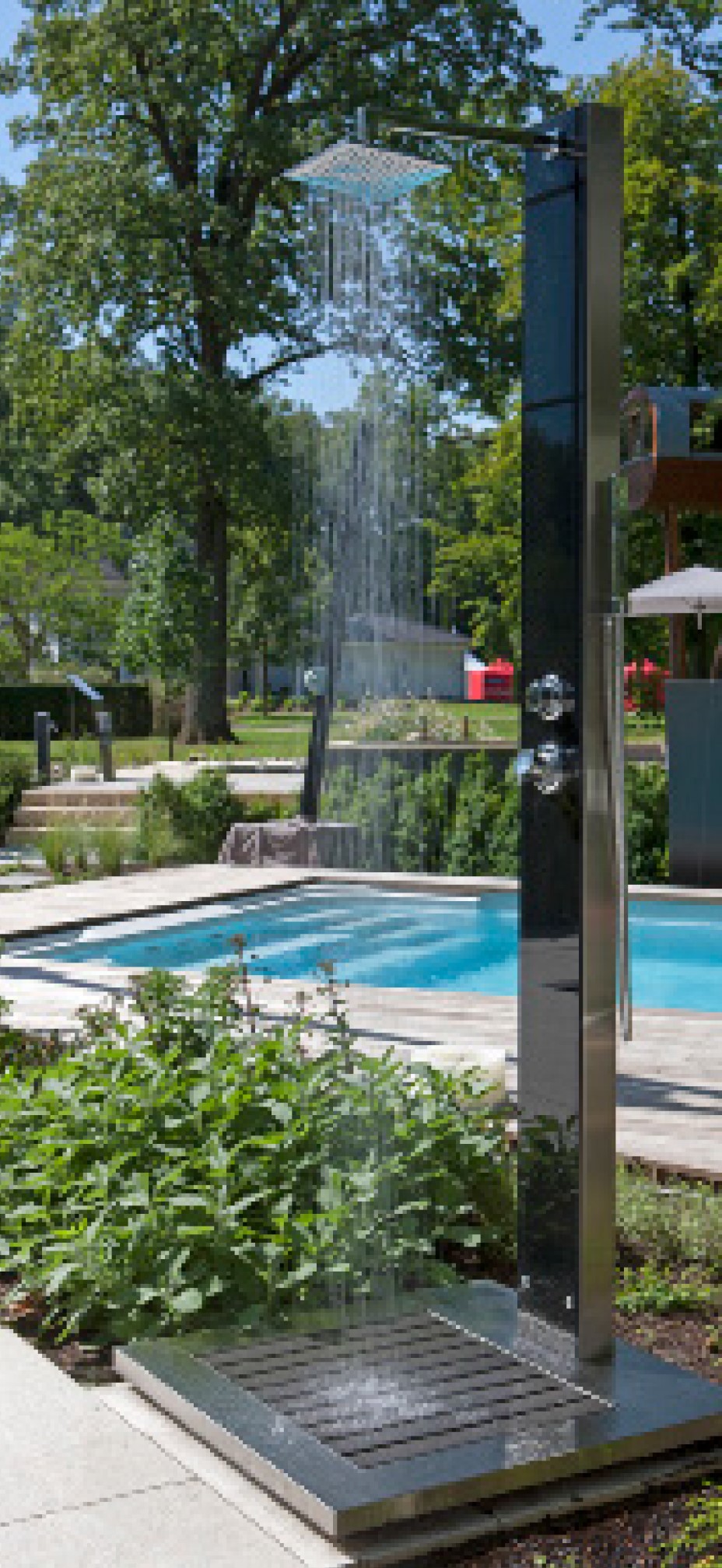 Gartendusche solar